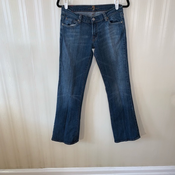 7 for all man kind‎ bootcut jean size 28 - Picture 2 of 8
